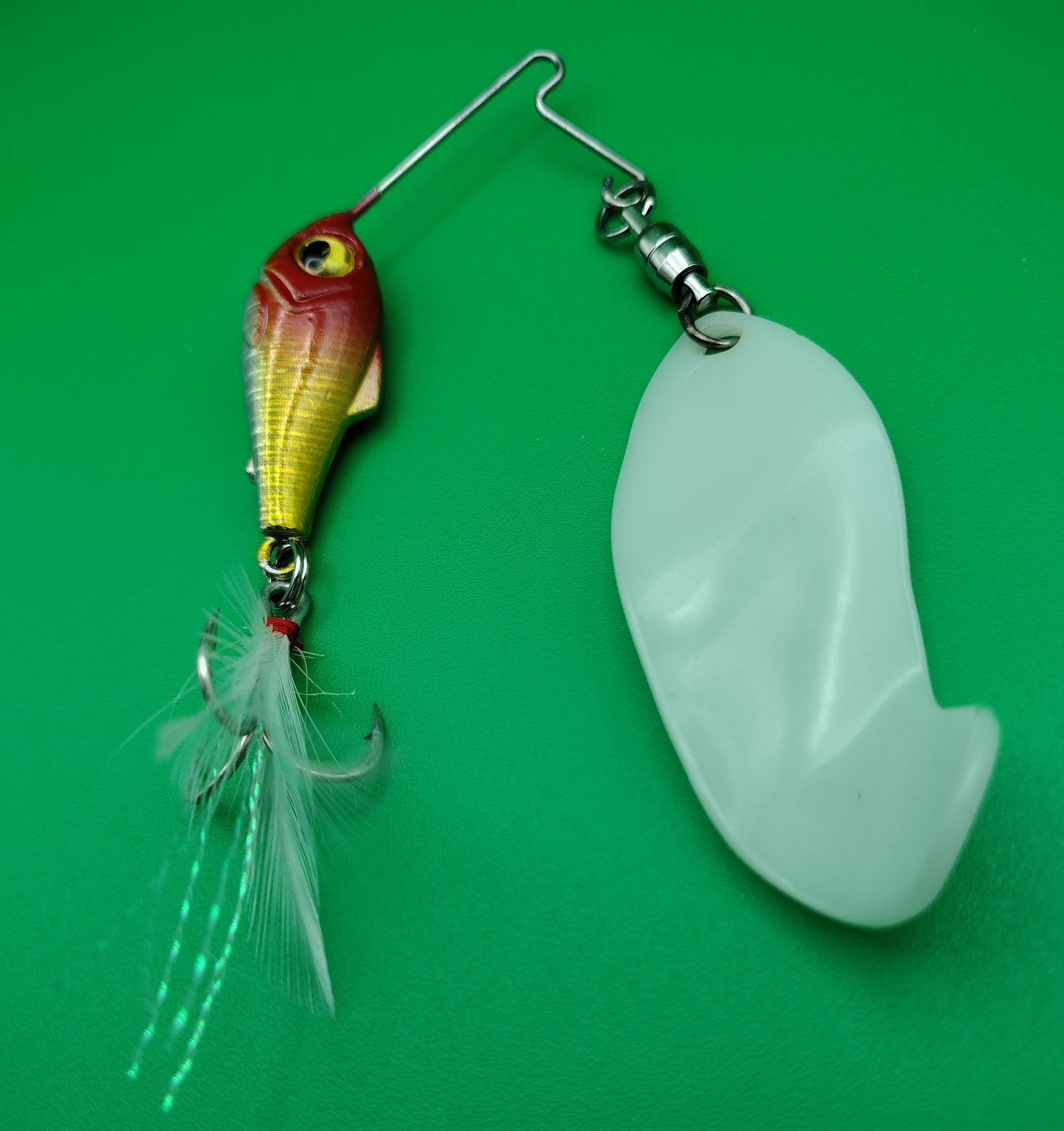 The Deep Drop Hunter: Fast Sinking Bone Blade Spinnerbait