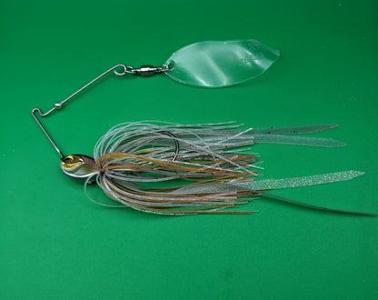 Gold S Clear Blade Spinner Bait