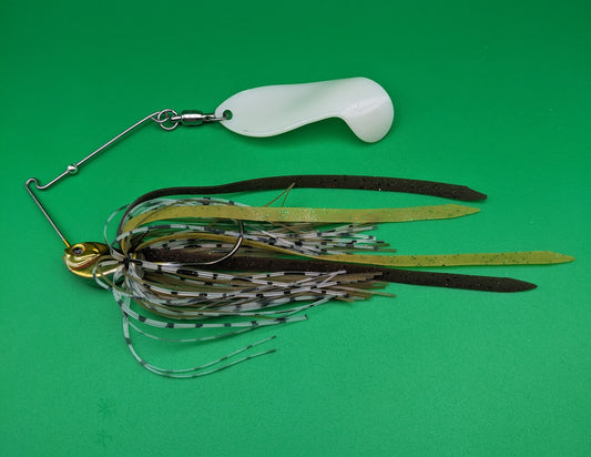 Gold S Bone Blade Spinner Bait