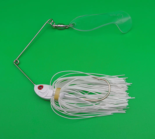 Bone R Clear Blade Spinner Bait
