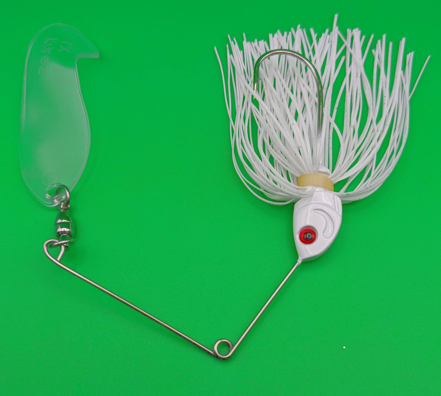 Bone R Clear Blade Spinner Bait