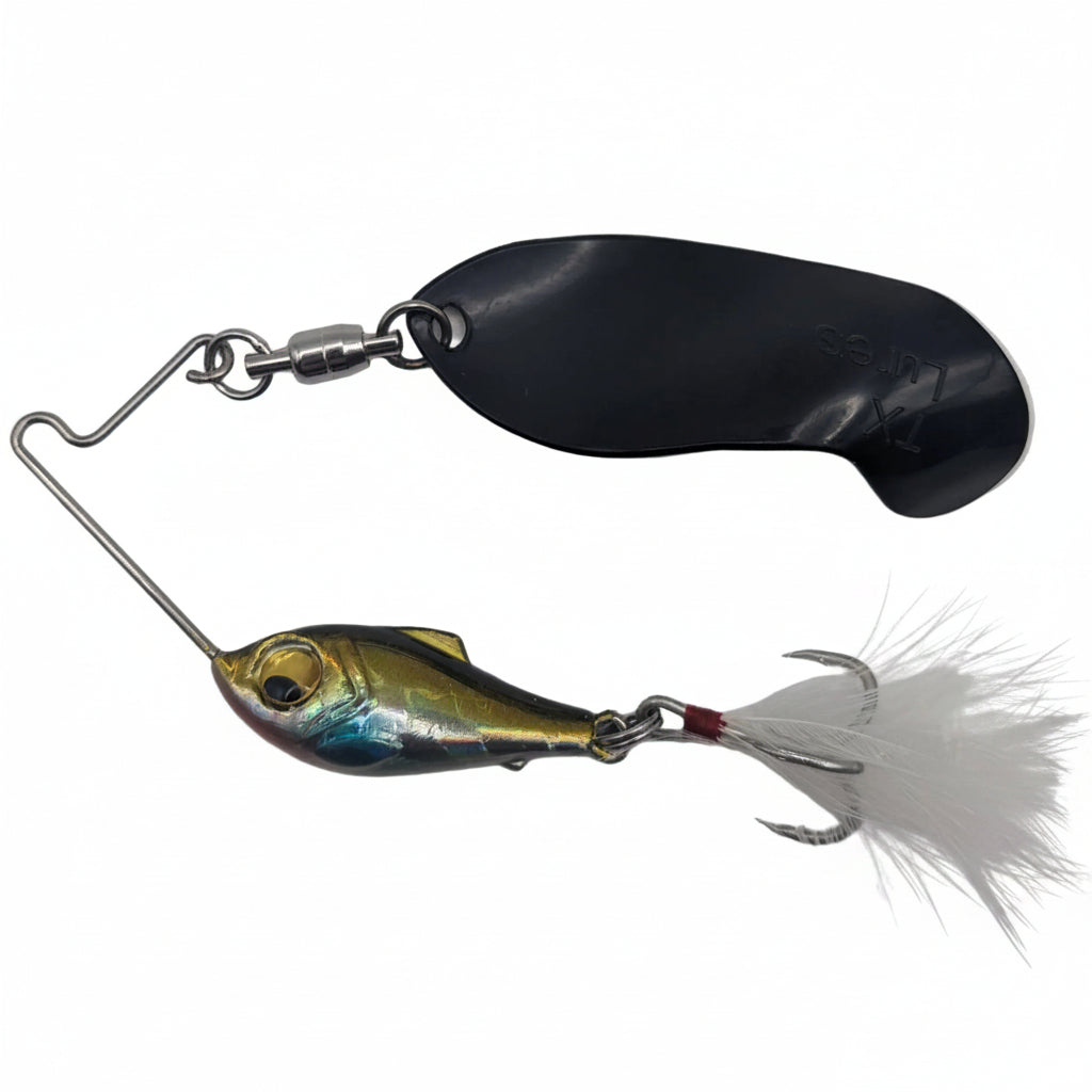TX Lures Deep Drop Hunter Shad With Black Blade