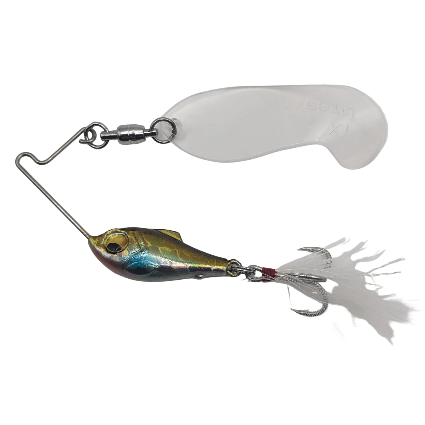 TX Lures Deep Drop Hunter Shad With Clear Blade