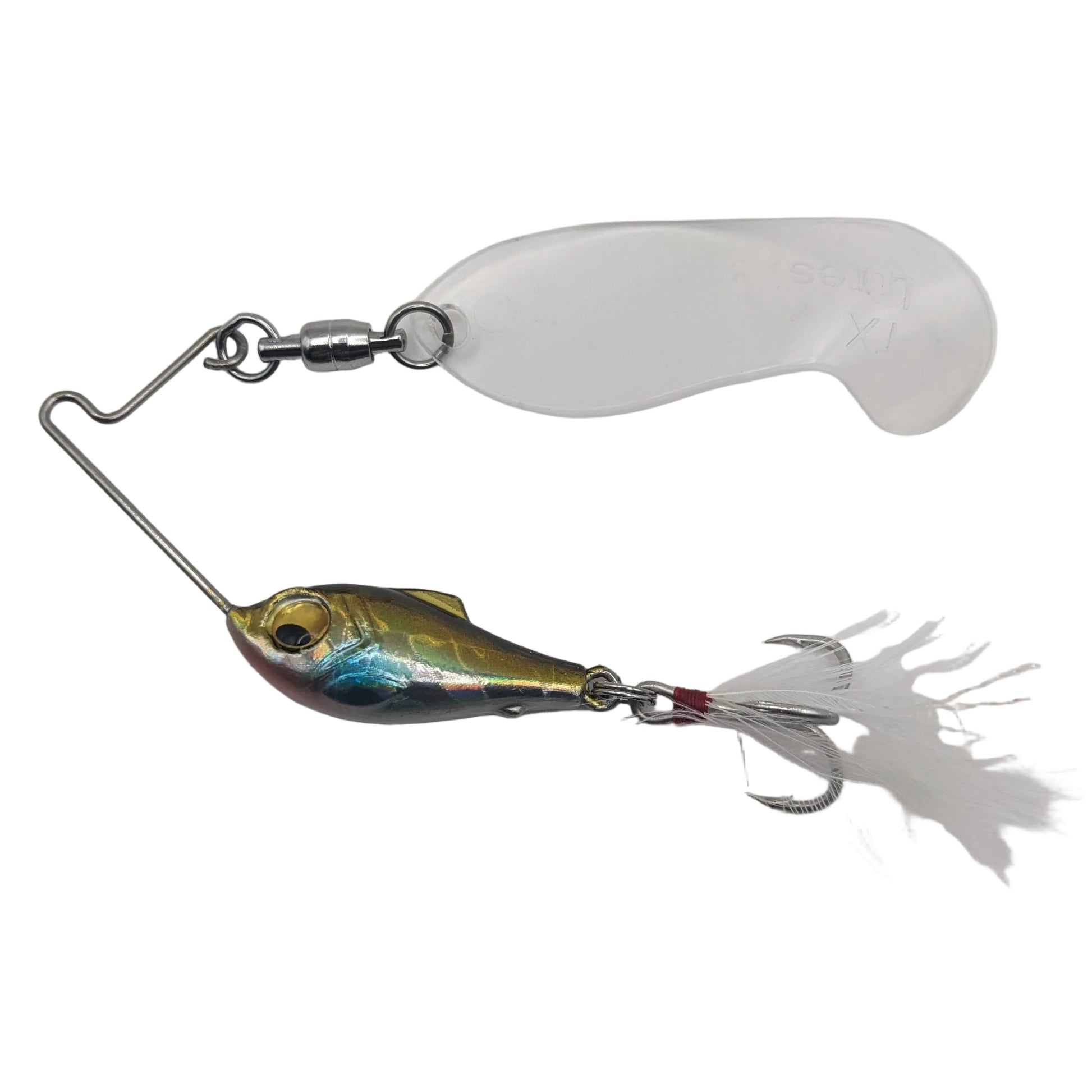 TX Lures Deep Drop Hunter Shad With Clear Blade