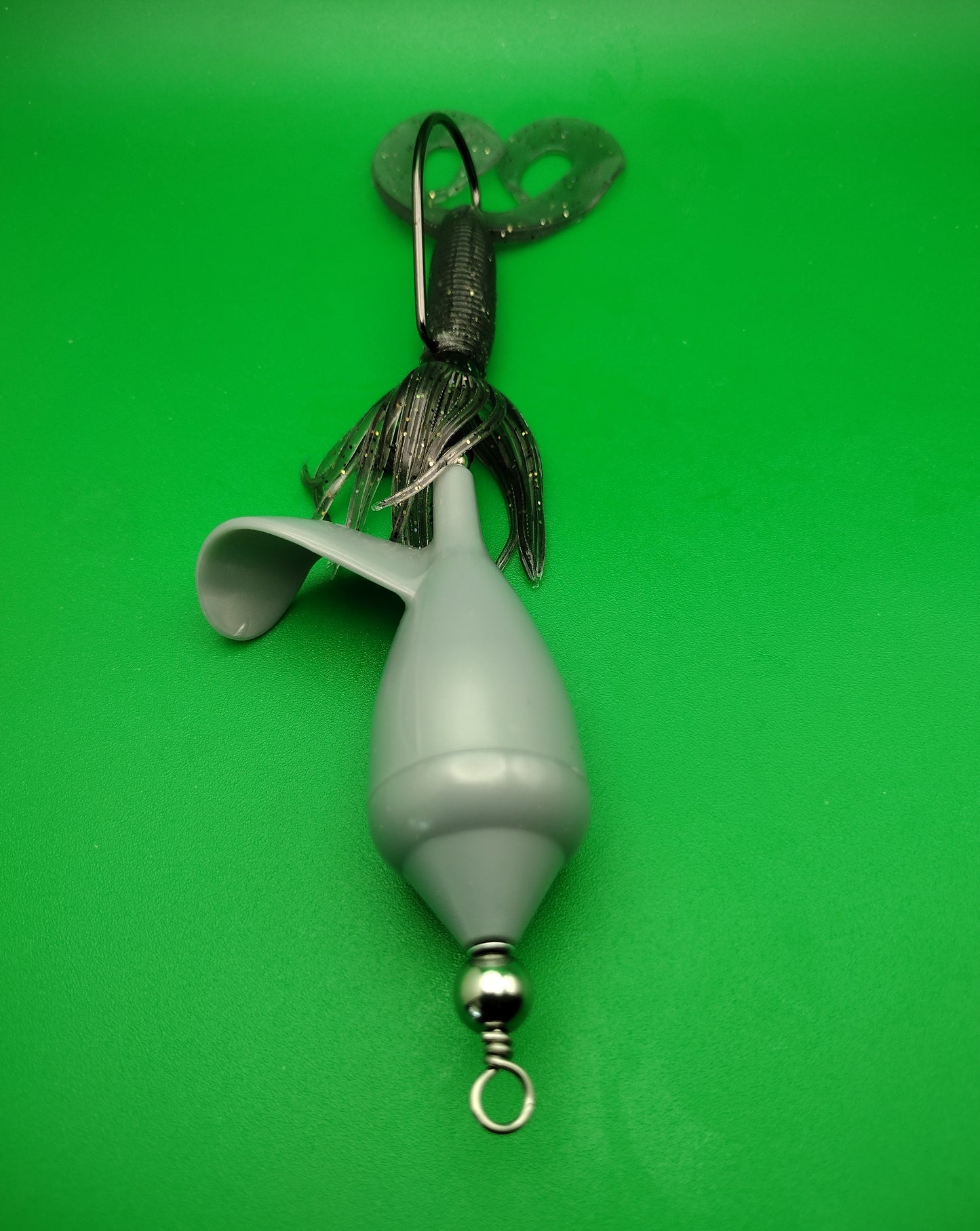 TX10-Inline Top Water Lure - Shad - Weedless