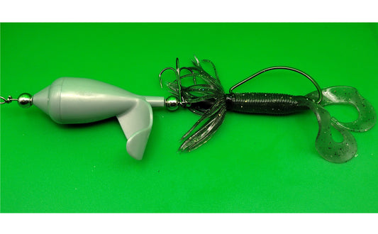 TX10-Inline Top Water Lure - Shad - Open Water