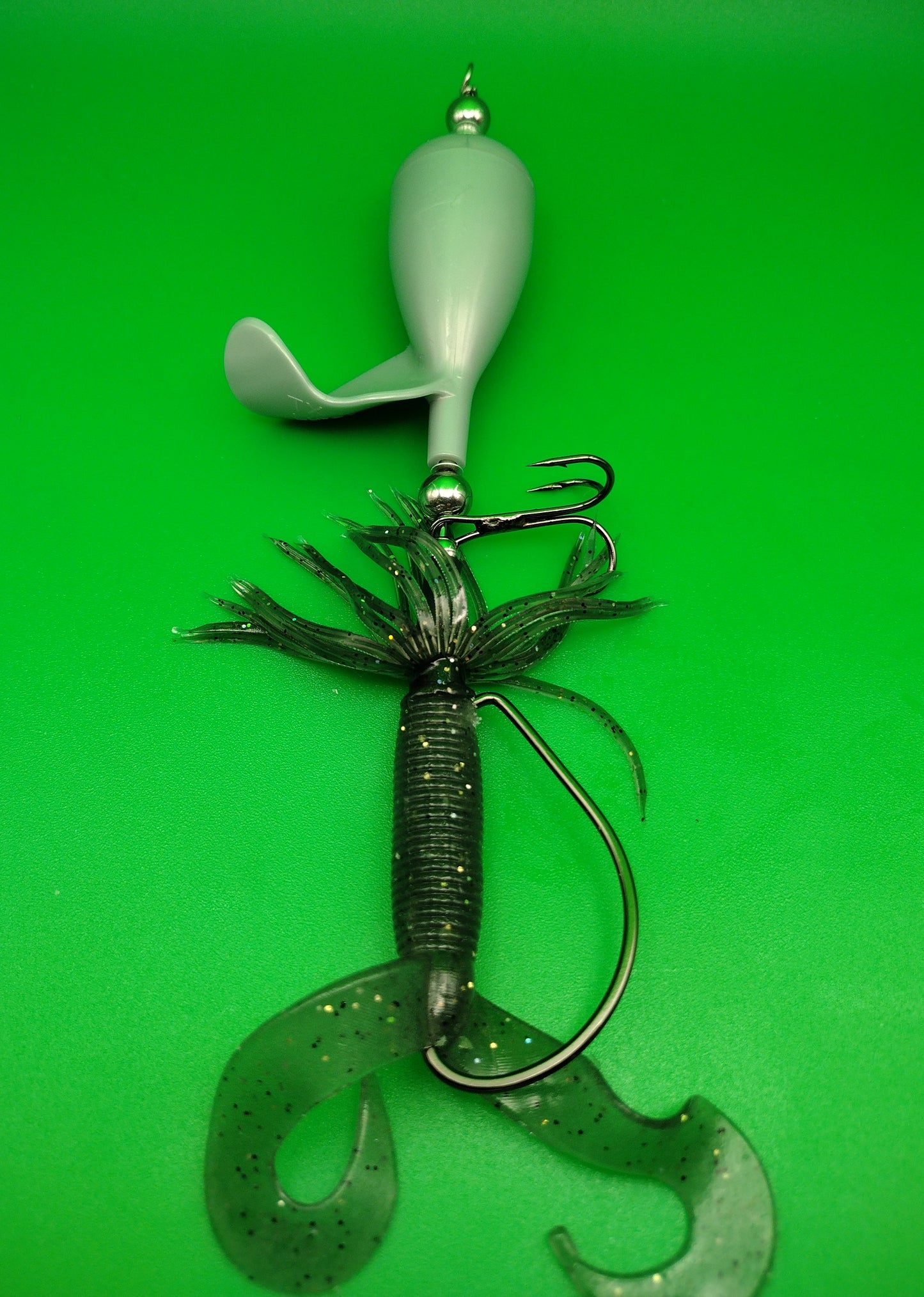 TX10-Inline Top Water Lure - Shad - Open Water
