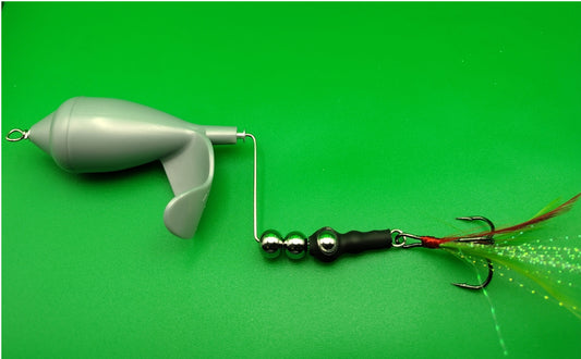 TX10-Offset Topwater Lure - Shad - Open water