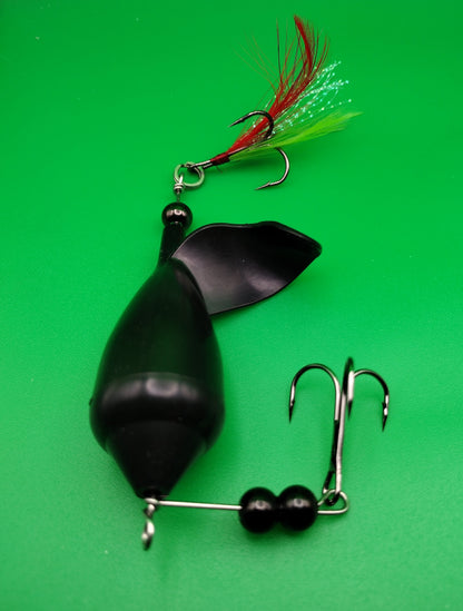 TX 10 Top Water Inline Black - Mini B