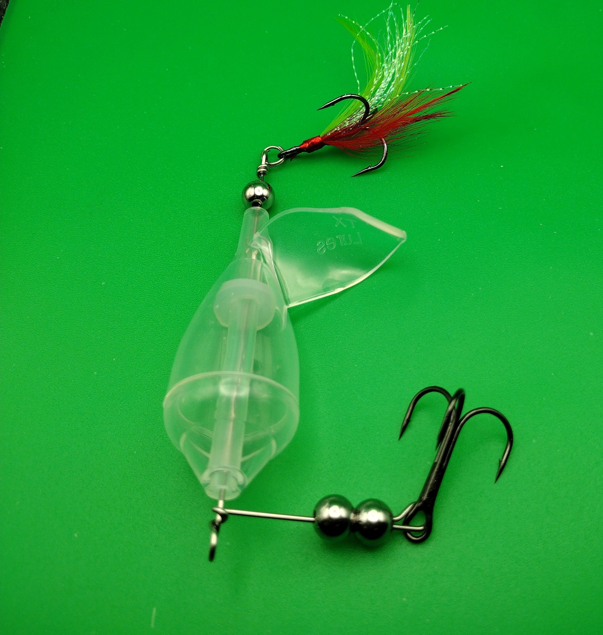accuratly balast fishing lures TX 10 Top Water Inline Clear