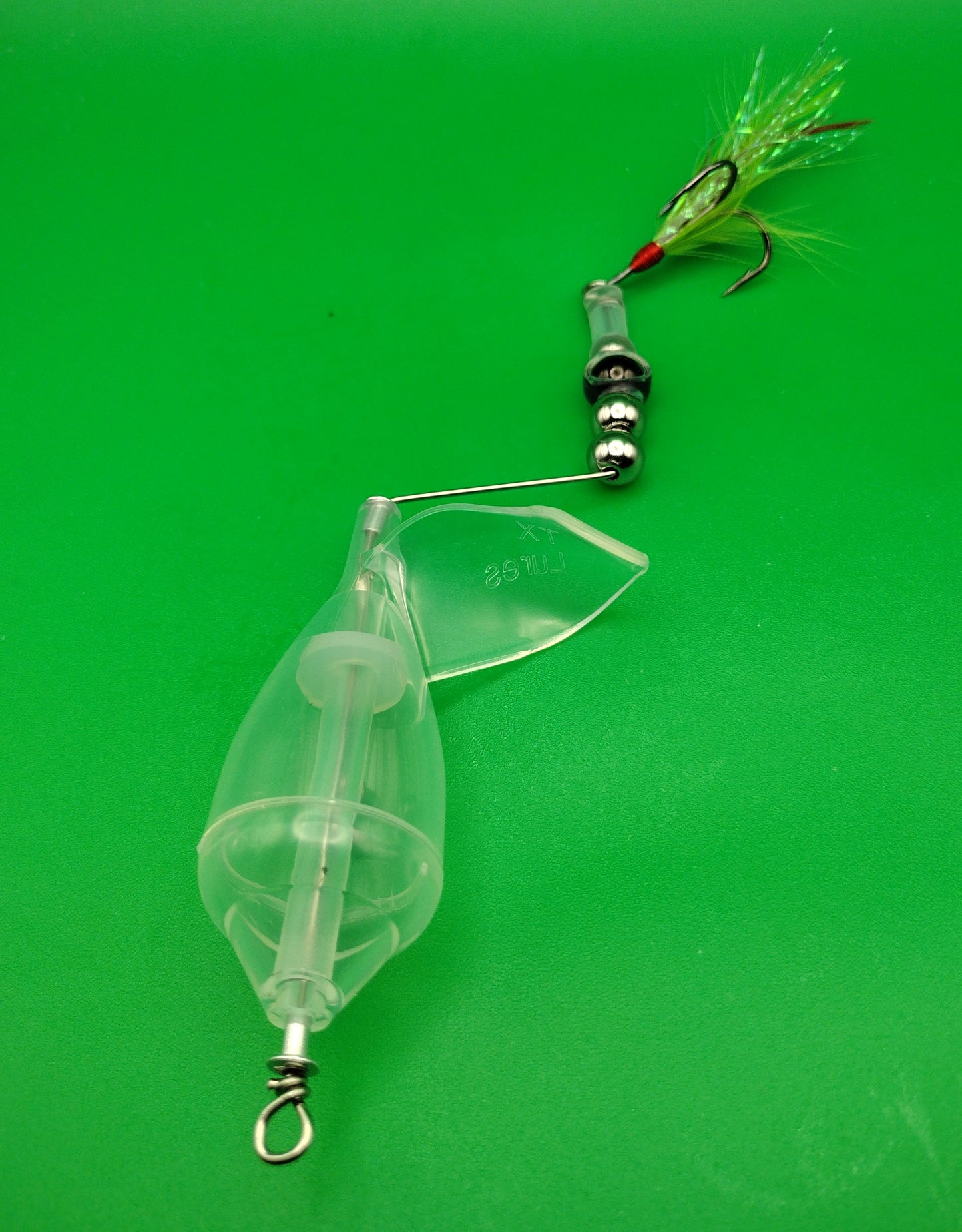 TX10-Offset Topwater Lure Clear - Openwater