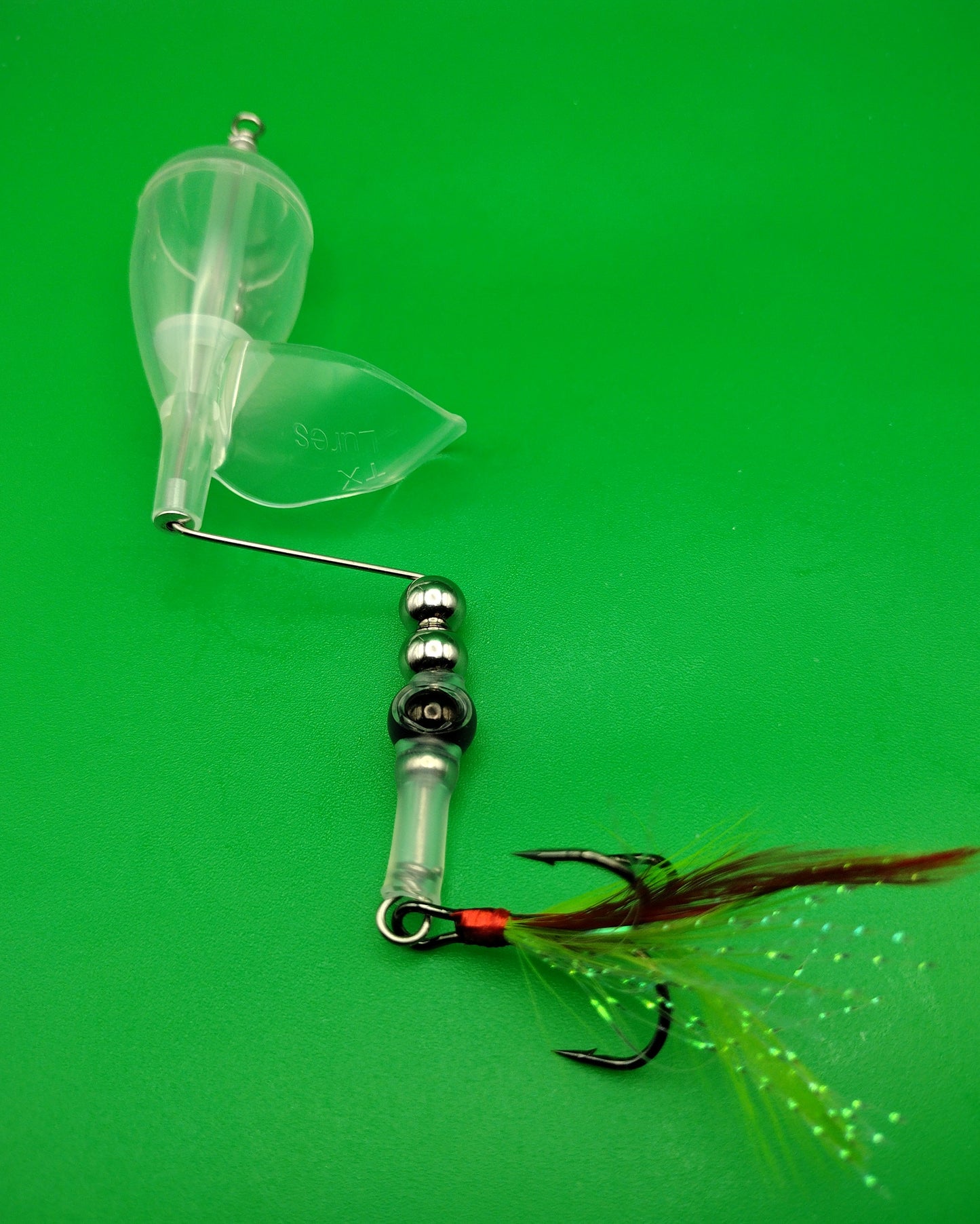 TX10-Offset Topwater Lure Clear - Openwater