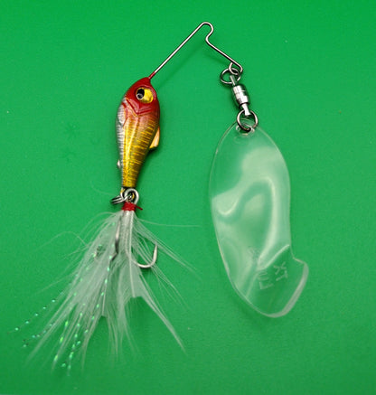 The Deep Drop Hunter: Fast Sinking Clear Blade Spinnerbait