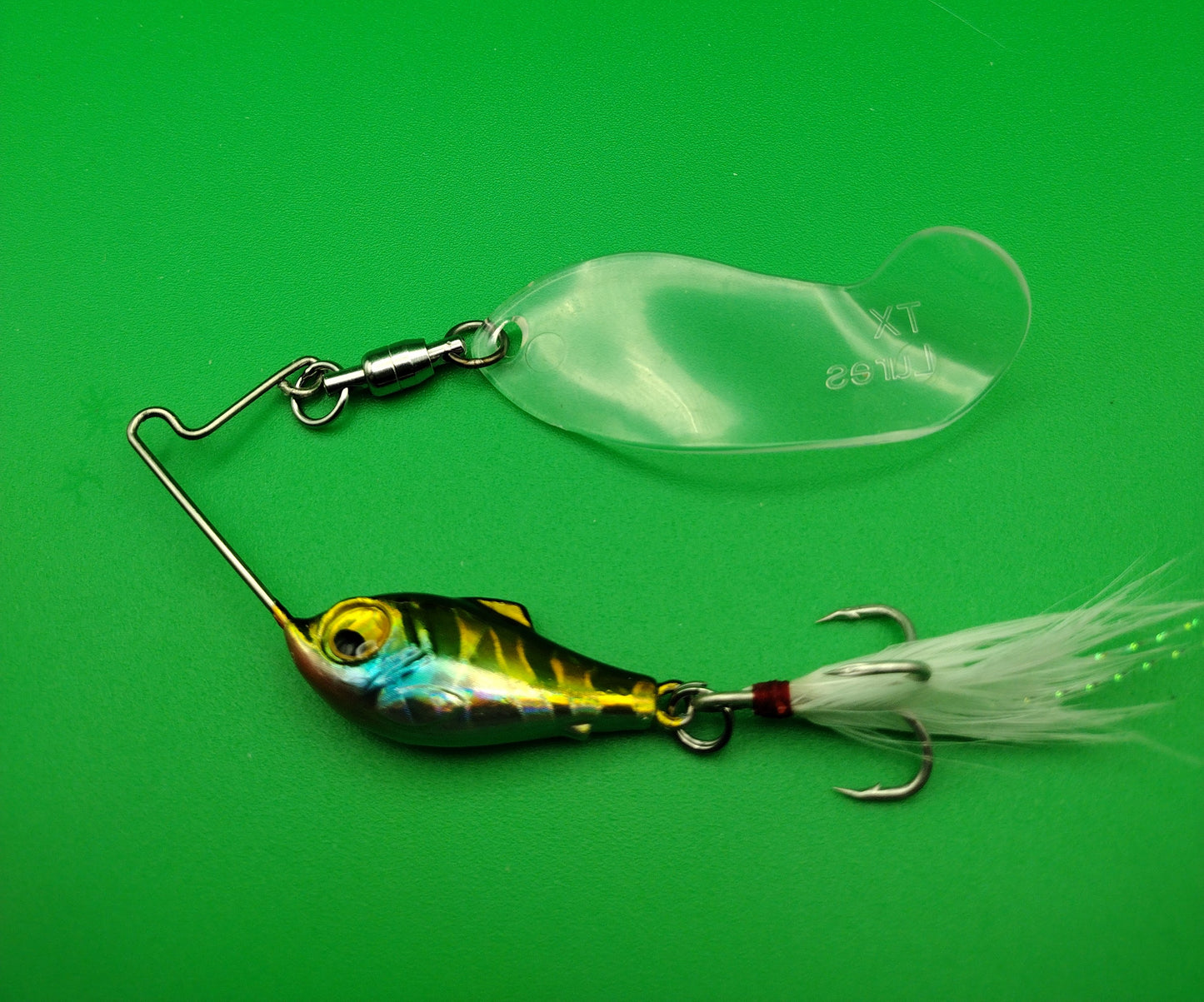 The Deep Drop Hunter: Fast Sinking Clear Blade Spinnerbait