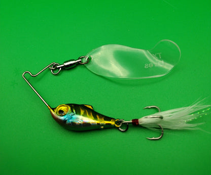 The Deep Drop Hunter: Fast Sinking Clear Blade Spinnerbait