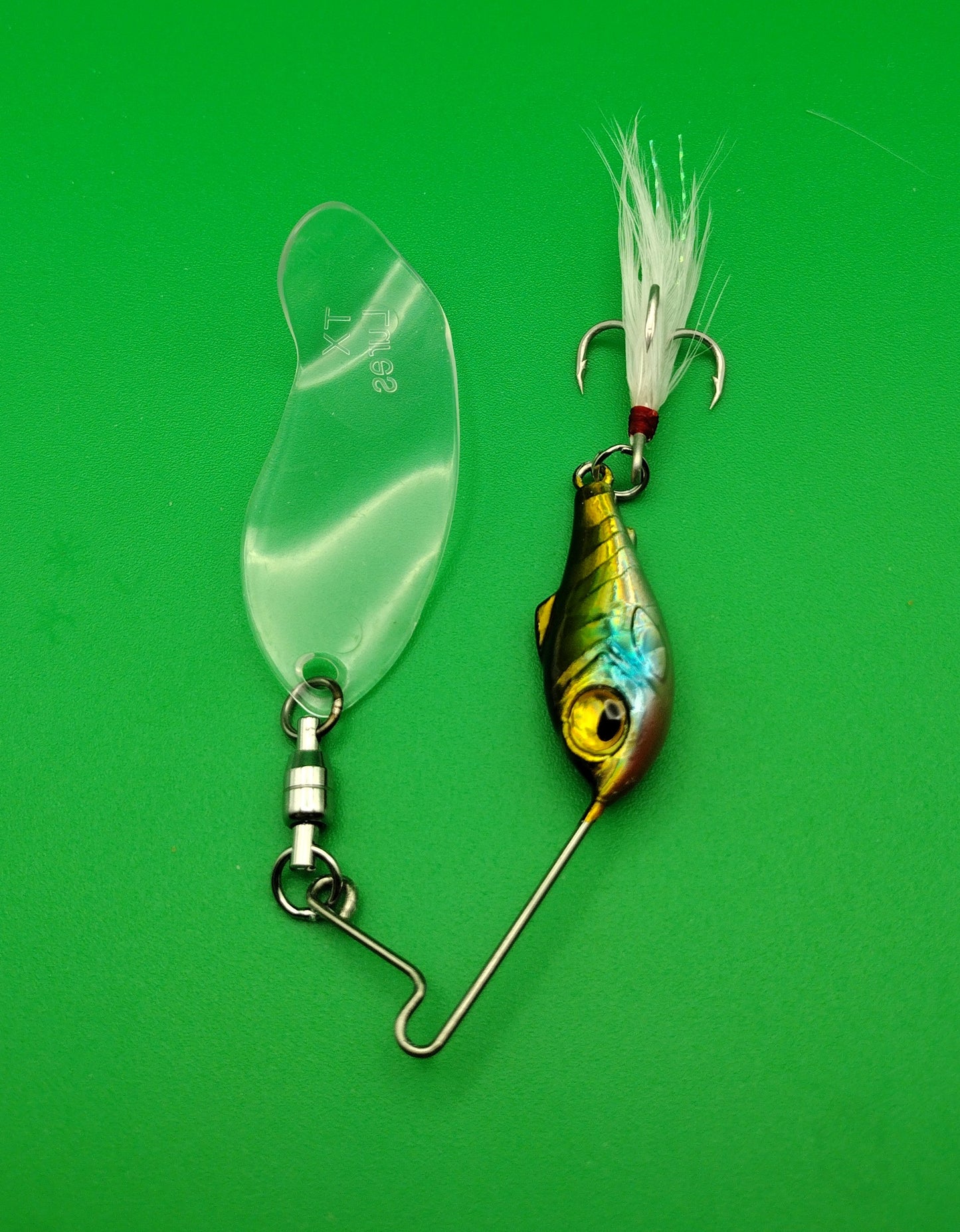 The Deep Drop Hunter: Fast Sinking Clear Blade Spinnerbait