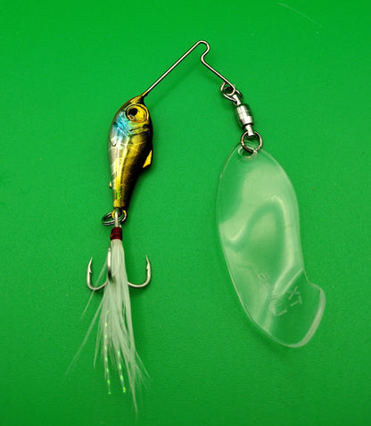 The Deep Drop Hunter: Fast Sinking Clear Blade Spinnerbait