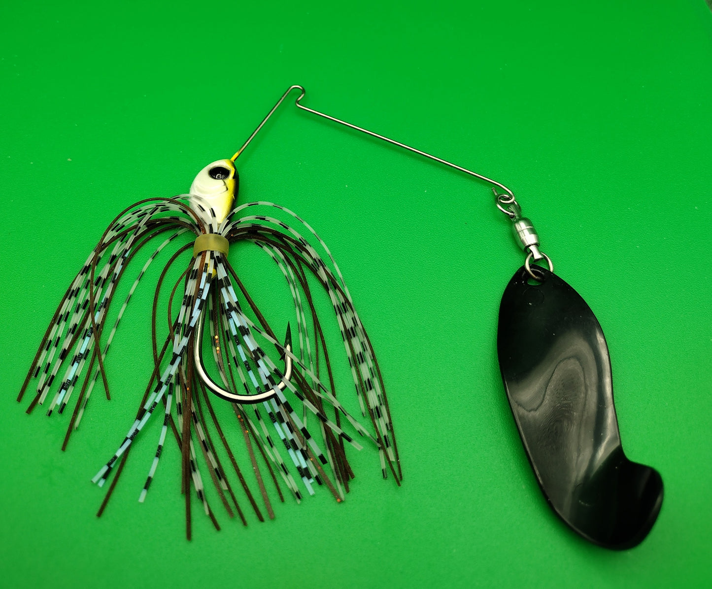 Shad R Black Blade Spinner Bait