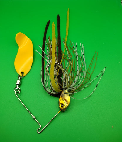 Gold S Golden Shiner Blade Spinner Bait