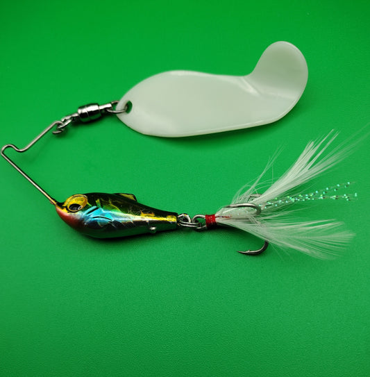 The Deep Drop Hunter: Fast Sinking Bone Blade Spinnerbait