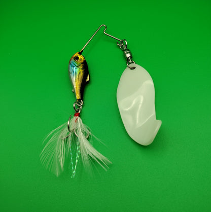 The Deep Drop Hunter: Fast Sinking Bone Blade Spinnerbait
