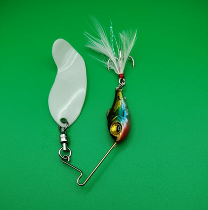 The Deep Drop Hunter: Fast Sinking Bone Blade Spinnerbait
