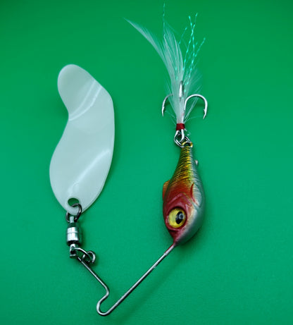 The Deep Drop Hunter: Fast Sinking Bone Blade Spinnerbait