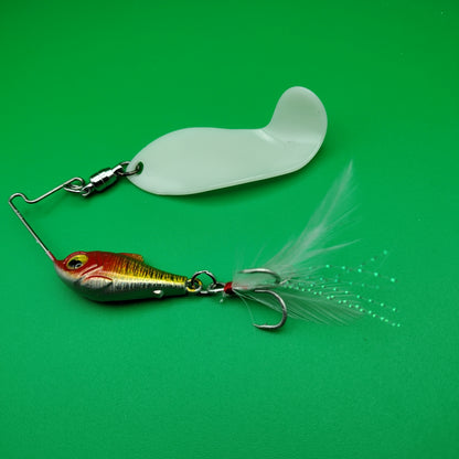 The Deep Drop Hunter: Fast Sinking Bone Blade Spinnerbait