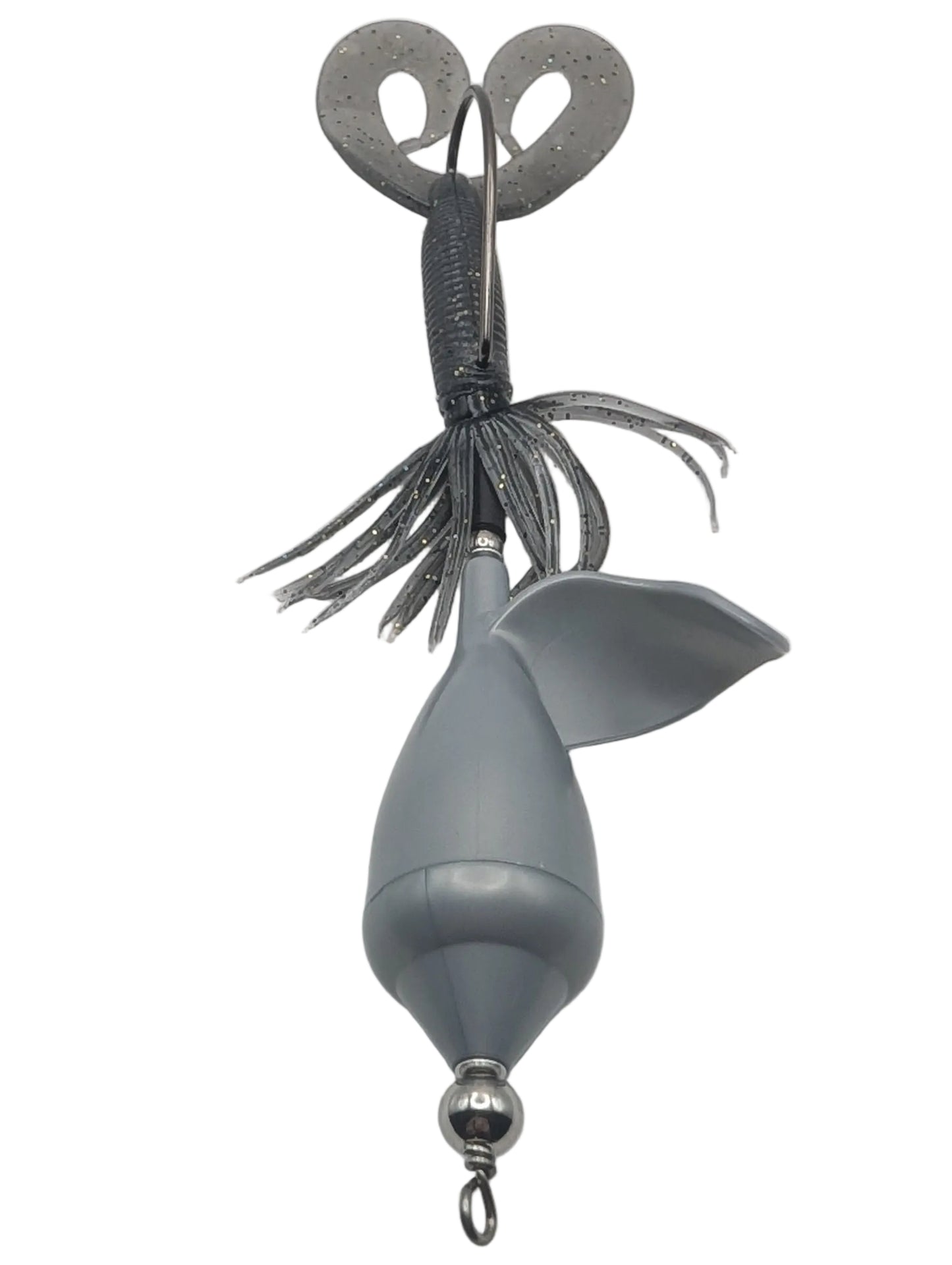 Weedless-Inline Top Water Lure - Shad