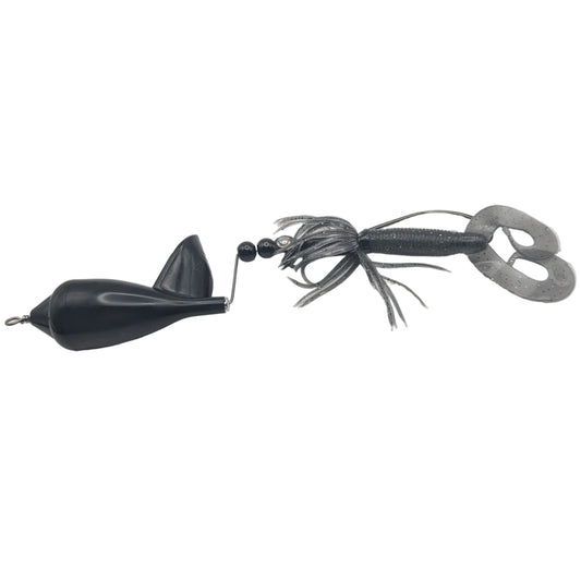 TX Lures Offset Weedless Black