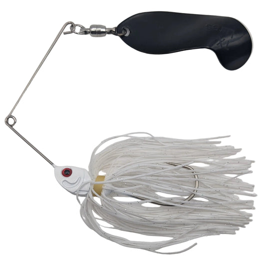 TX Lures Spinner Bait Bone R Black Blade