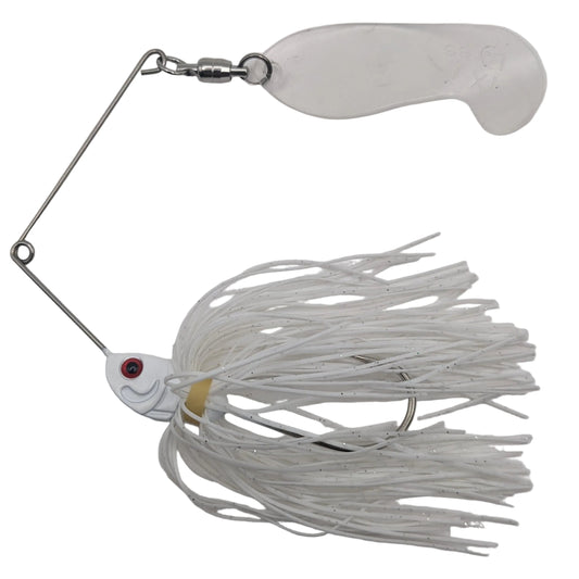 TX Lures Spinner Bait Bone R Clear Blade