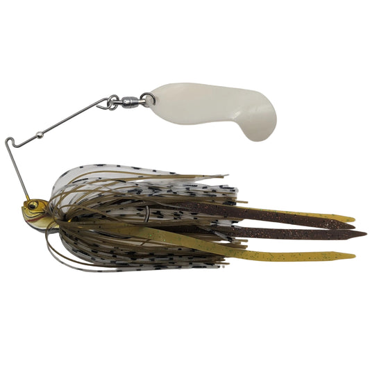 TX Lures Spinner Bait Gold S Bone Blade