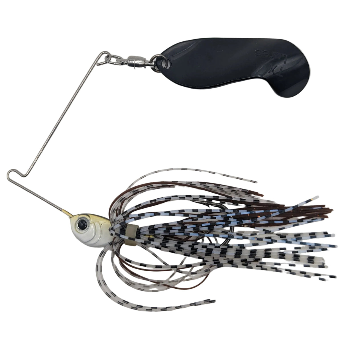 TX Lures Spinner Bait Shad R Black Blade