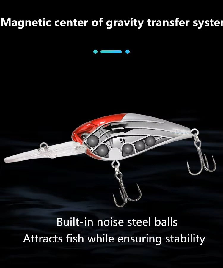 The Deep Flash Diver: 15 Dive 1 oz Crankbait