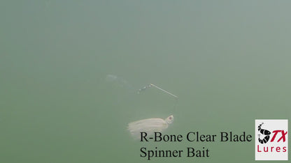 Bone R Clear Blade Spinner Bait