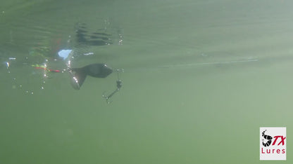 TX 10 Top Water Inline Black - Mini B